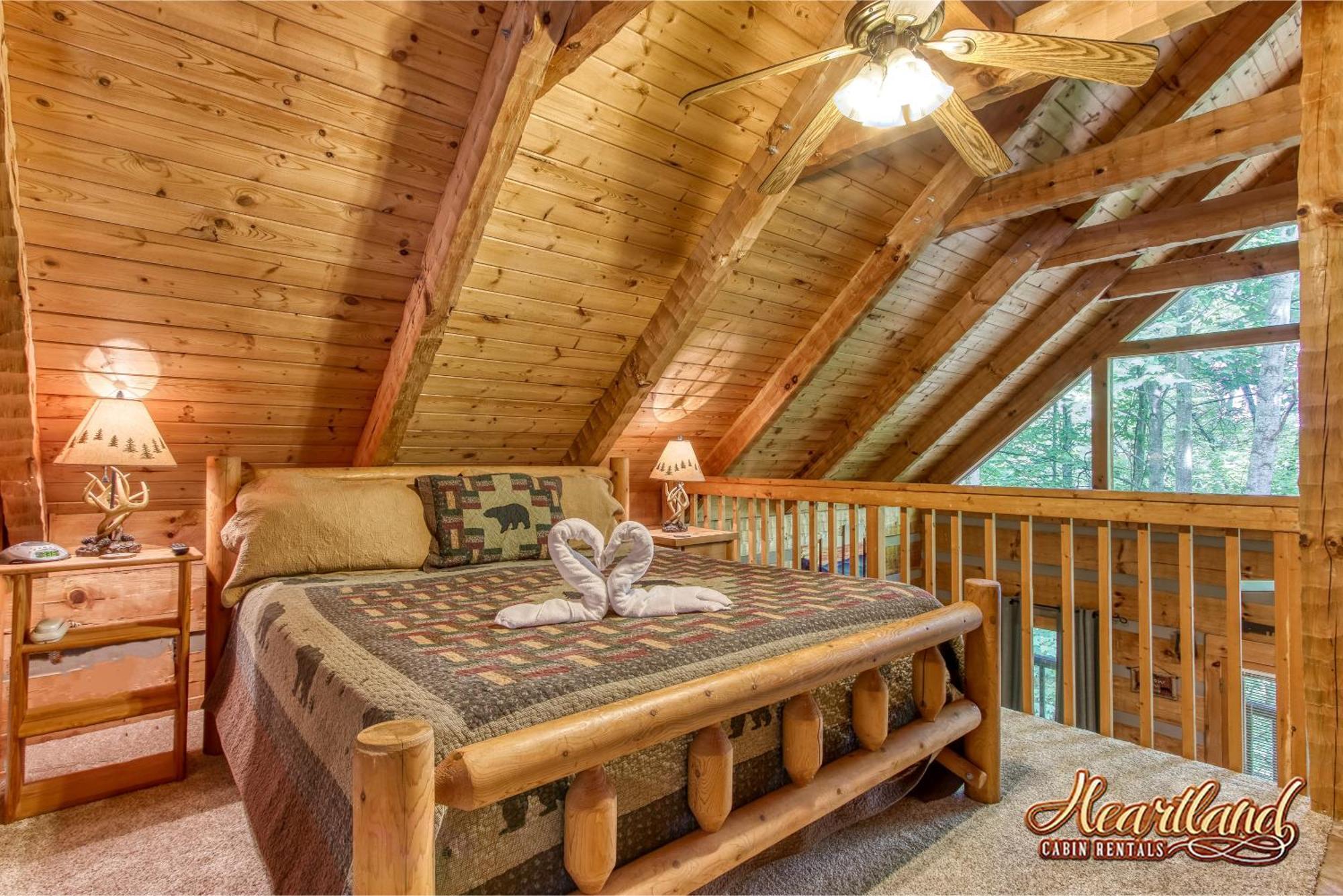 Cozy Mountain Hideaway Villa Gatlinburg Værelse billede